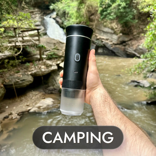 Bonnata Espresso Portable Machine in the Camping
