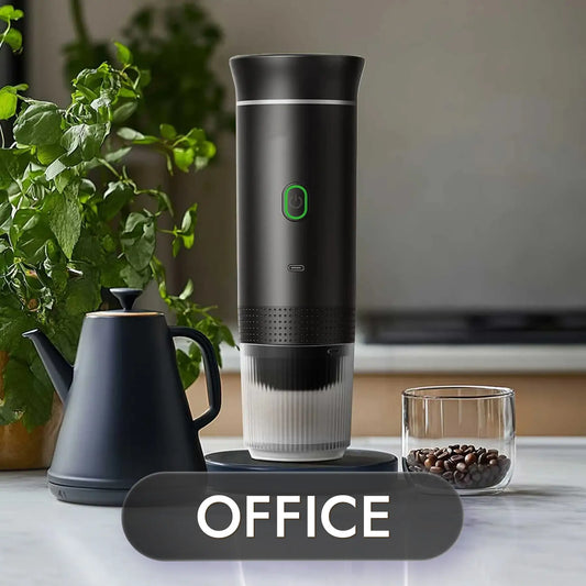 Bonnata Espresso Portable Machine in the office