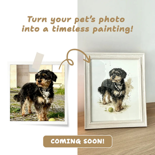 Pawtrait - Custom Pet Painting-Style Portrait