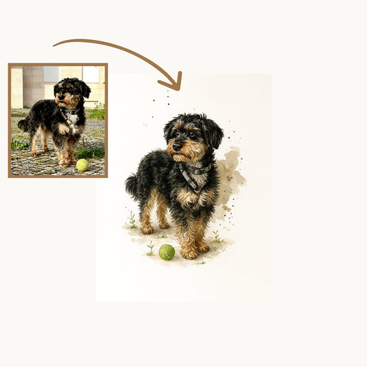 Pawtrait - Museum-Quality Matte Paper